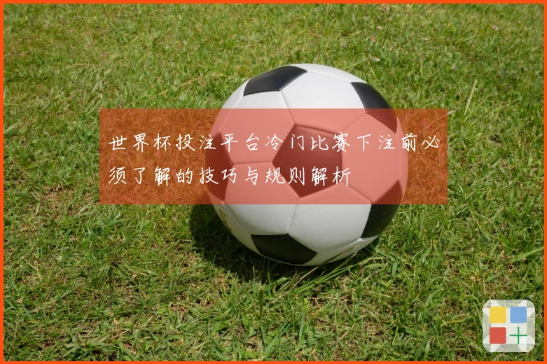 世界杯投注平台冷门比赛下注前必须了解的技巧与规则解析