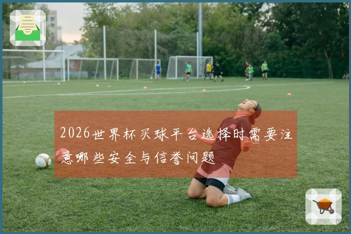 2026世界杯买球平台选择时需要注意哪些安全与信誉问题